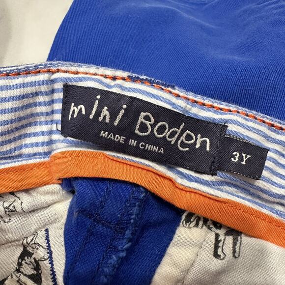 Mini Boden Blue Pants - Picture 7 of 9